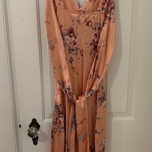 Loveshackfancy Kendall Dress in Pink Duchess Print in Size Small - Picture 4 of 5